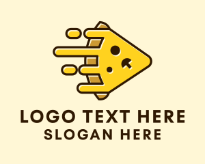 Pizza Food Delivery Logo