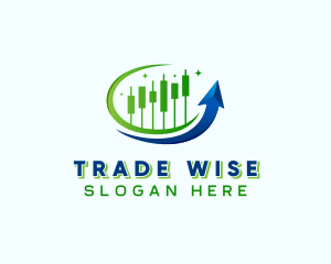 Trader - Accounting Finance Trading logo design