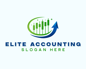 Accounting Finance Trading logo design