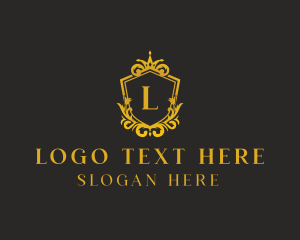 Designer - Royal Crown Shield Crest logo design