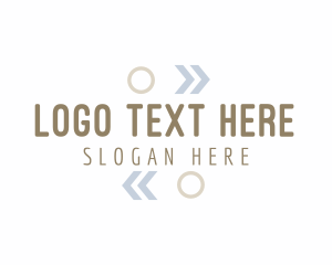 Typographic - Modern Playful Studio logo design