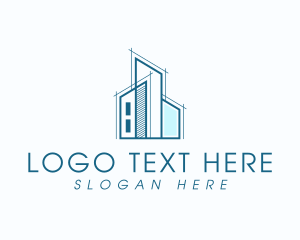 Home Property Construction Logo