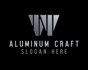 Aluminum - Luxury Agency Firm logo design