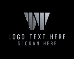 Mirrored - Luxury Agency Firm logo design