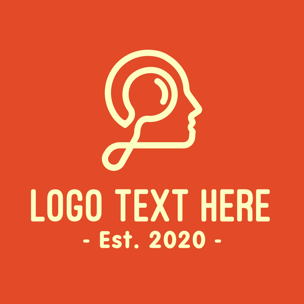 Psychology Head Logo | BrandCrowd Logo Maker