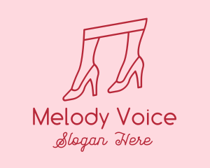 Singer - Female Singer Musician logo design