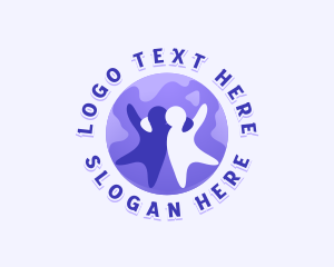 Hug - Global Support Foundation logo design