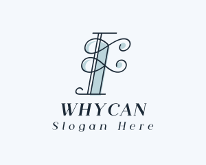 Elegant Swirl Beauty Logo