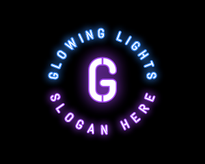 Neon Light Entertainment logo design