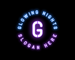 Neon Light Entertainment logo design