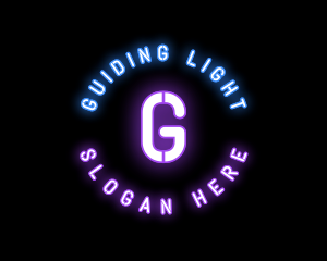 Neon Light Entertainment logo design