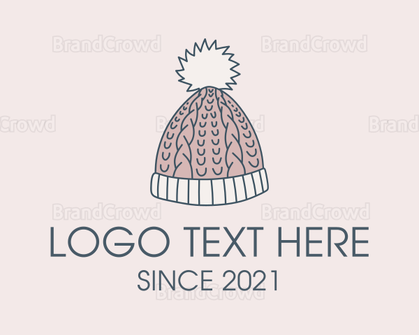 Knit Winter Hat Logo