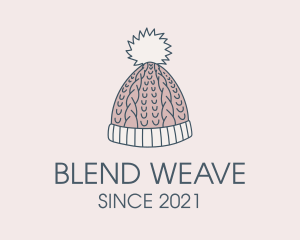 Interweave - Knit Winter Hat logo design