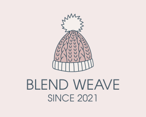 Knit Winter Hat logo design