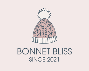 Knit Winter Hat logo design