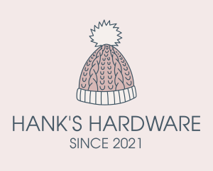 Hank - Knit Winter Hat logo design