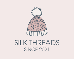 Knit Winter Hat logo design