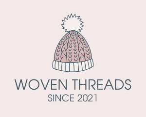 Knit Winter Hat logo design