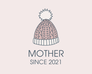 Knitter - Knit Winter Hat logo design