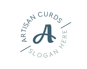 Simple Casual Cursive  logo design