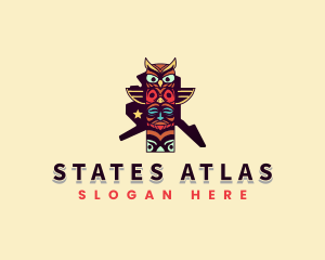 Alaska Totem Pole logo design