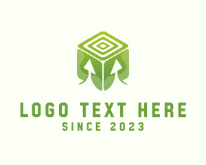 Green - Arrow Box Company logo design