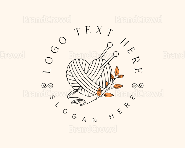 Crochet Heart Yarn Logo