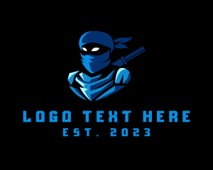 Esport - Assasin Ninja Warrior logo design