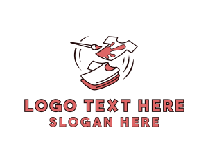 Print - Tshirt Paint Ink logo design