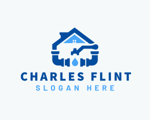House Plumbing Fix Logo