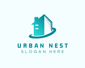 Apartment - Housing Property Apartment logo design