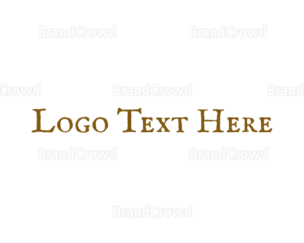 Papyrus Ancient Writing Logo