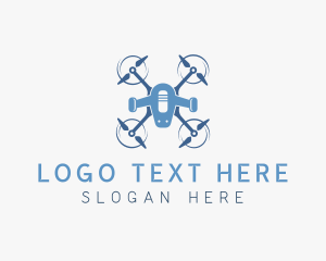 Aerial - Flying Drone Videography logo design