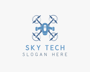 Drone - Flying Drone Videography logo design