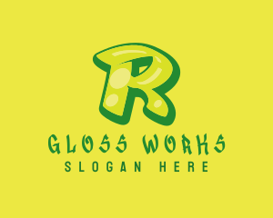 Gloss - Graphic Gloss Letter R logo design