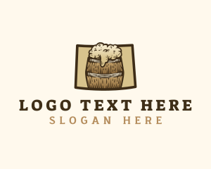 Luxury - Colorado Crafted Beer logo design