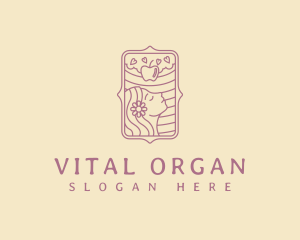 Organic Therapy Beauty logo design