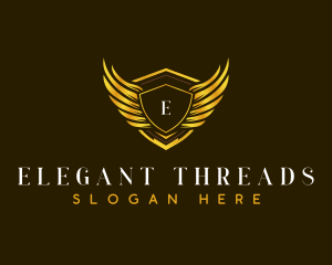 Luxury Wing Crest logo design