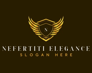 Luxury Wing Crest logo design