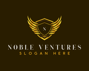 Luxury Wing Crest logo design