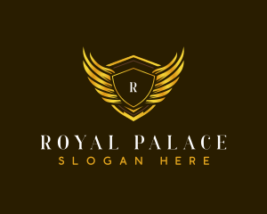 Luxury Wing Crest logo design