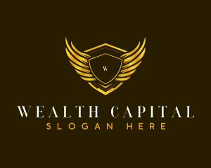 Luxury Wing Crest logo design