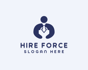 Employer - Employee Outsourcing Agency logo design