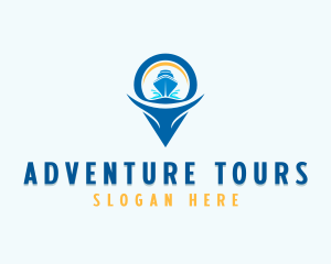 Tour - Cruise Ship Tour logo design