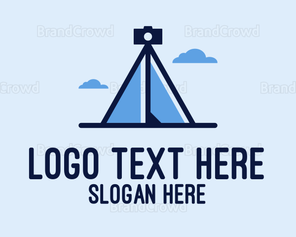 Camera Tripod Tent Logo