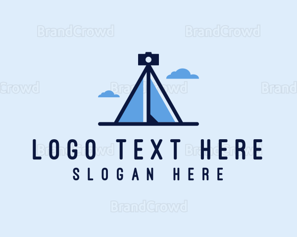 Camera Tripod Tent Logo