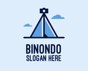 Picture - Camera Tripod Tent logo design