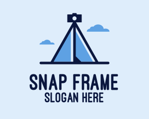 Picture - Camera Tripod Tent logo design