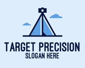 Tent - Camera Tripod Tent logo design