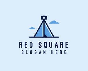 Photography Tripod Tent  logo design